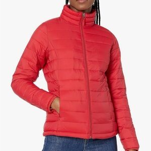 Women’s Amazon Essentials puffer jacket, size M
